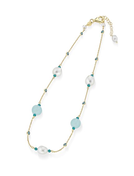 Necklace Lelune Woman LELUNE GLAMOUR in Silver LGNK516.2 - LGNK516.2